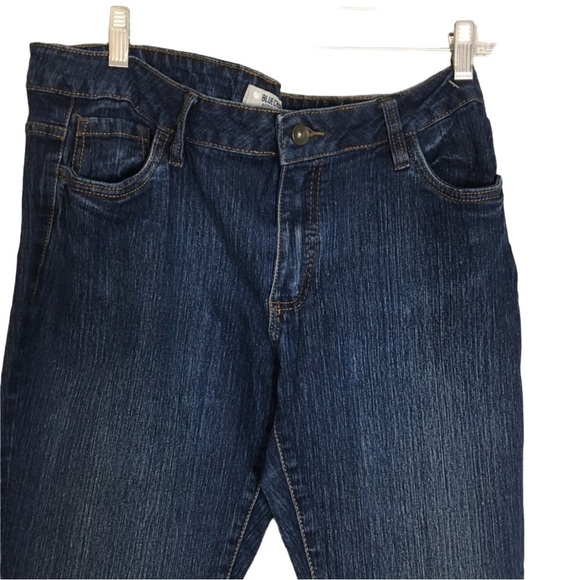 BLUE Crush A Collegiate brand stonewashed denim jeans Size 13 - Picture 2 of 8